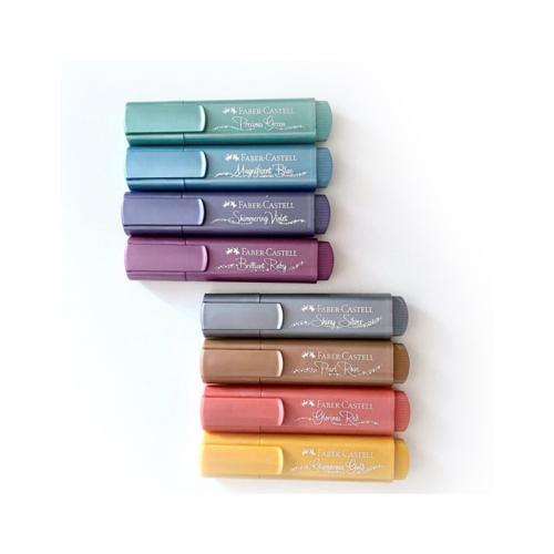 FABER CASTELL TEXLİNER 46 METALİK FOSFORLU KALEM 8 li