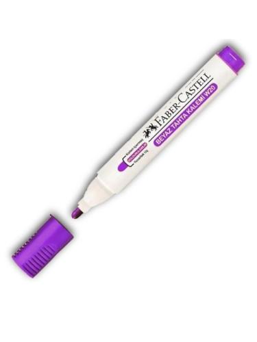 FABER CASTELL W20 BEYAZ TAHTA KALEMİ Mor