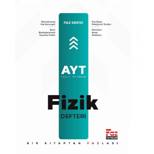 FAZ AYT FİZİK Ders Defteri