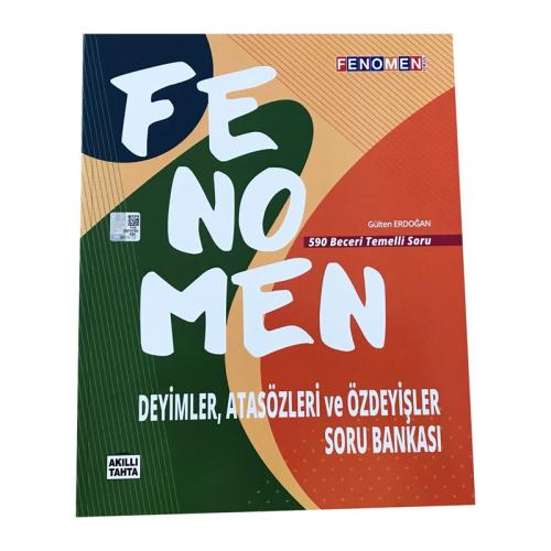 FENOMEN 8.Sınıf DEYİMLER, ATASÖZLERİ ve ÖZDEYİŞLER SORU BANKASI