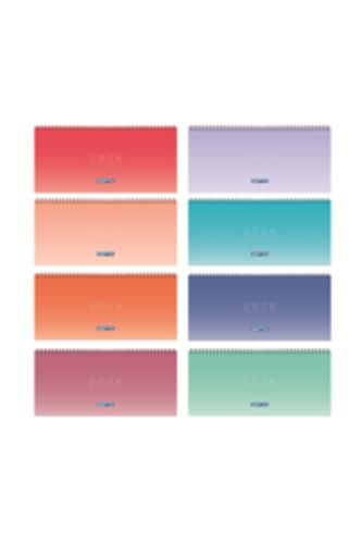 GIPTA 16x33 506-PXK BRİSTOL KAPAK SPİRALLİ MASA TAKVİMİ