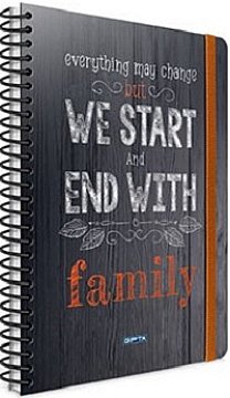 GIPTA BOARD (19x26) 120yp.İP. DKŞ.SERT KPK. DEFTER