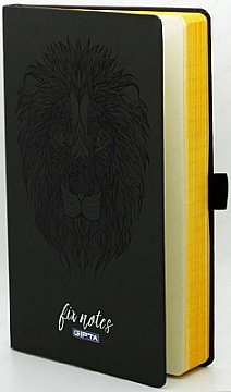 GIPTA FİX NOTES 13x21 120yp.SERT KAPAK DEFTER ÇİZG.