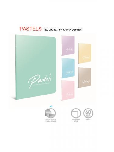 GIPTA PASTELS TEL DKŞ. PP KPK DEFTER  17x24 60 YP Kareli