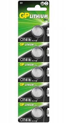 GP CR1616 3V LİTYUM DÜĞME PİL