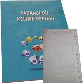 GÜRPAŞ YABANCI DİL KELİME DEFTERİ 14X20