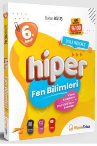 HİPER ZEKA 6.Sınıf HİPER FEN BİLİMLERİ K.A.SORU BANKASI