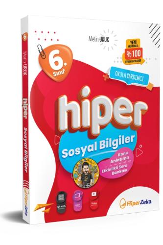 HİPER ZEKA 6.SINIF HİPER SOSYAL BİLGİLER K.A.SORU BANKASI