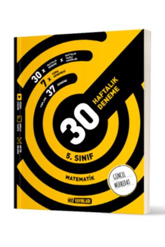 HIZ 5.SINIF MATEMATİK 30 HAFTALIK DENEME