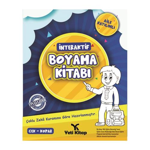 İNTERAKTİF BOYAMA KİTABI - 1