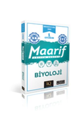 IQ YAYINLARI 1.OTURUM MAARİF BİYOLOJİ EĞİTİM SERİSİ