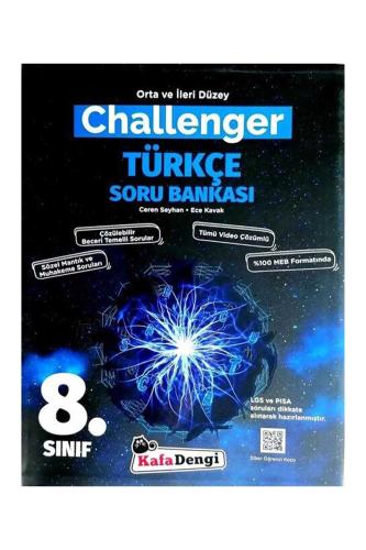 KAFADENGİ 8.Sınıf CHALLENGER TÜRKÇE Soru Bankası