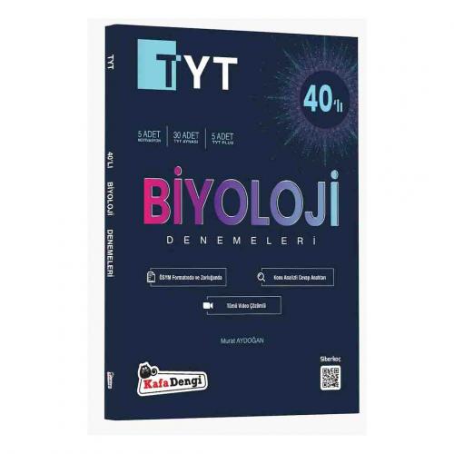 KAFADENGİ TYT 40 lı BİYOLOJİ DENEME SINAVI