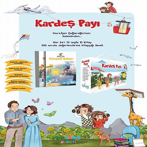 KARDEŞ PAYI 2.Sınıf (10 Kitap)