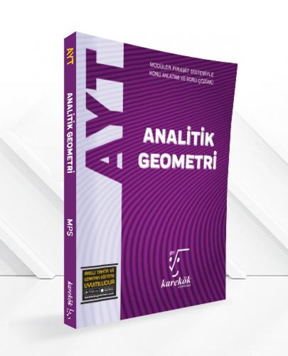 KAREKÖK AYT ANALİTİK GEOMETRİ Konu Kitabı