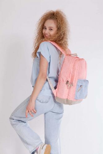 KAUKKO WICHLIGHT SIRT ÇANTASI Somon Flowers