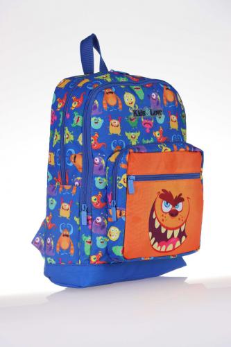 KIDS & LOVE SWEET MONSTERS OKUL SIRT ÇANTASI L5089