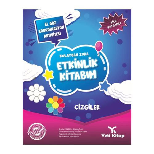 KOLAYDAN ZORA ÇİZGİLER KİTABI