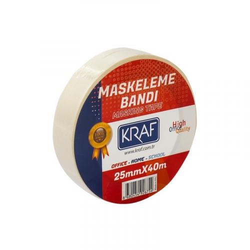 KRAF MASKELEME BANDI 25 mmX40 mt 4025G