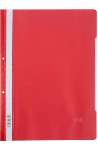 KRAF PLASTİK TELLİ DOSYA 1000 Kırmızı