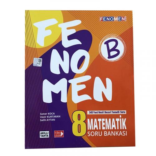 FENOMEN 8.Sınıf MATEMATİK - B Soru Bankası