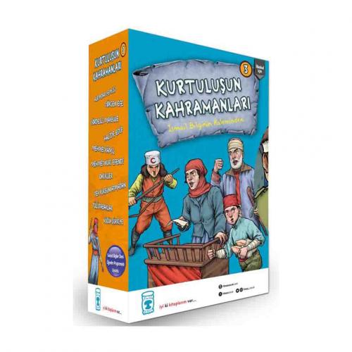 KURTULUŞUN KAHRAMANLARI 3 SET (10 Kitap) …. İsmail Bilgin