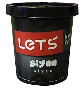 LET S 150 gr OYUN HAMURU Siyah