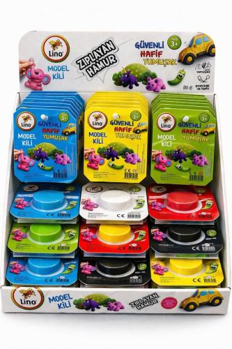 LİNO MODEL KİLİ ZIPLAYAN 30GR OYUN HAMURU