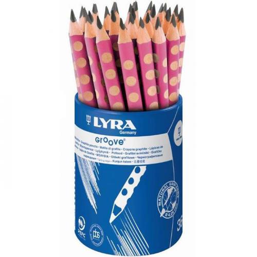 LYRA GROOVE JUMBO KURŞUN KALEM Pembe