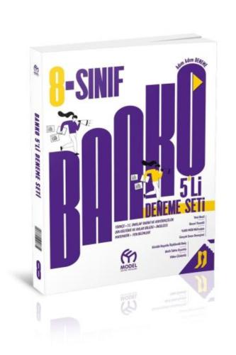 MODEL 8.Sınıf BANKO 5 Lİ DENEME SETİ