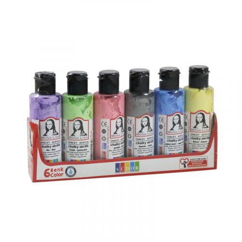 MONALİSA CHALKY AKRİLİK SET 6x70 ml