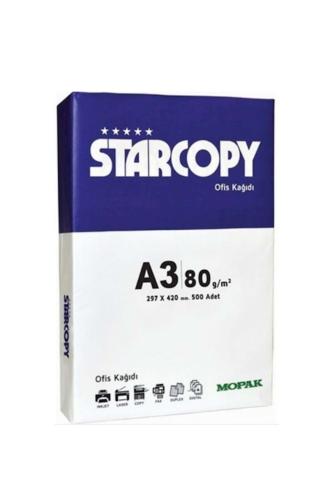 MOPAK A3 STARCOPY 80gr.FOTOKOPİ KAĞIDI 500 lü
