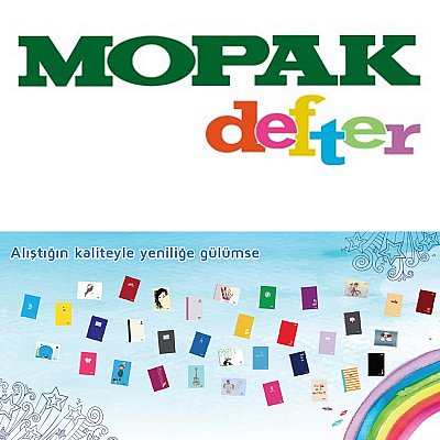 MOPAK A4 100yp./1 PLASTİK DEFTER