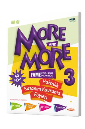 MORE & MORE 3.Grade ENGLISH KAZANIM KAVRAMA FÖYLERİ (44 FÖY)