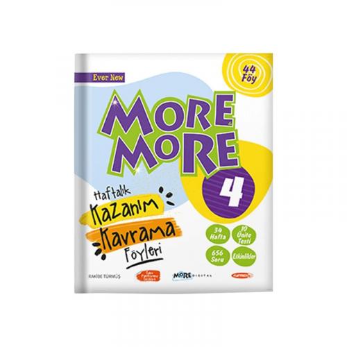 MORE & MORE 4.Grade ENGLISH KAZANIM KAVRAMA FÖYLERİ (44 FÖY)