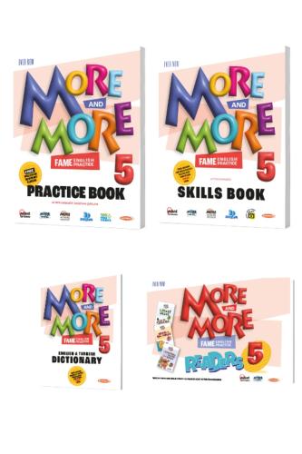 MORE & MORE 5.Grade PRACTICE BOOK+ DICTIONARY + SKILLS BOOK