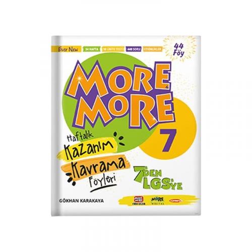 MORE & MORE 7.Grade HAFTALIK KAZANIM KAVRAMA FÖYLERİ - 44 Föy