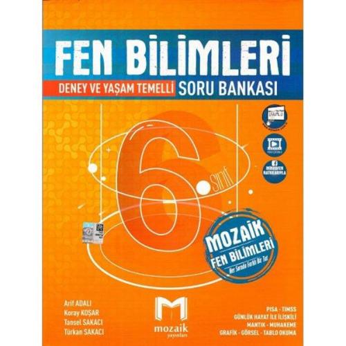 MOZAİK 6.Sınıf FEN BİLİMLERİ Soru Bankası