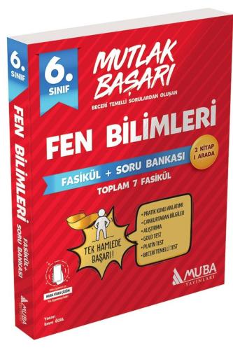 MUBA 6.Sınıf FEN BİLİMLERİ Fasikül + Soru Bankası