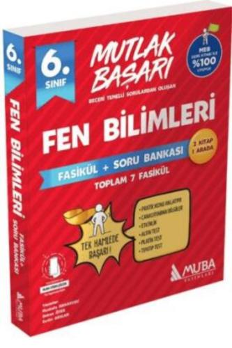 MUBA 6.Sınıf MUTLAK BAŞARI FEN BİLİMLERİ Fasikül + Soru Bankası