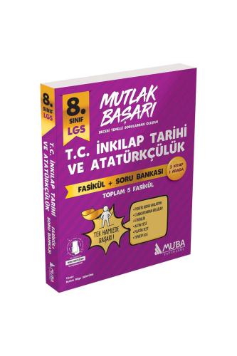MUBA 8.Sınıf MUTLAK BAŞARI İNKILAP TARİHİ Fasikül + Soru Bankası