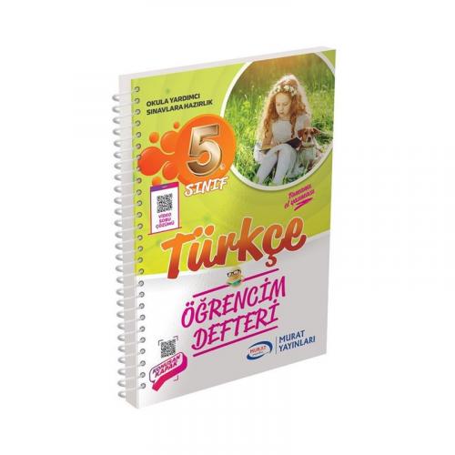 MURAT 5.Sınıf TÜRKÇE ÖĞRENCİM DEFTERİ