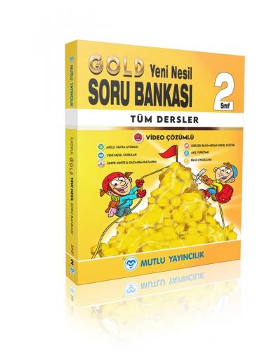 MUTLU 2.Sınıf TÜM DERSLER GOLD Yeni Nesil Soru Bankası