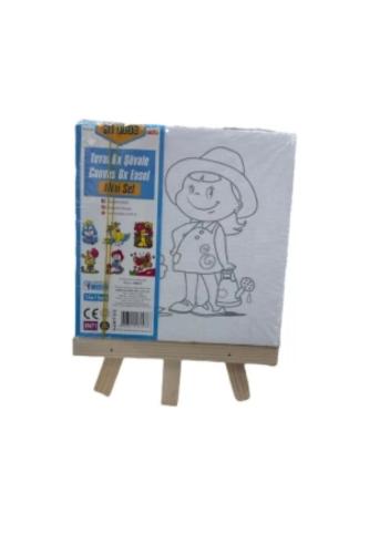 MY DİDO ŞÖVALELİ 6 DESENLİ 15x15cm.MİNİ TUVAL SETİ