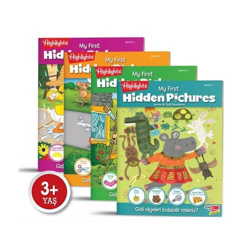 MY FİRST HİDDEN PİCTURES (4 lü SET)
