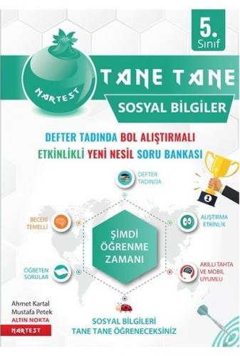 NARTEST 5.Sınıf YEŞİL SOSYAL BİLGİLER Soru Bankası DEFTER TADINDA Tane