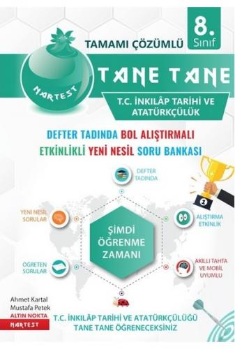 NARTEST 8.Sınıf YEŞİL İNKİLAP TARİHİ Soru Bankası DEFTER TADINDA Tane 