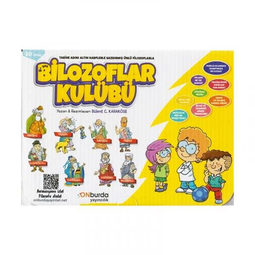 ONburda 3.Sınıf Bilozoflar Kulübü 9+yaş (10 lu Hikaye)