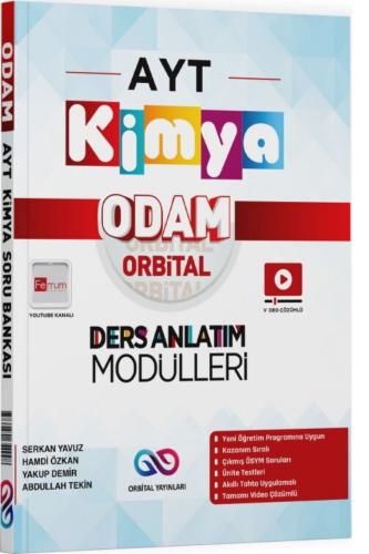 ORBİTAL AYT ODAM KİMYA DERS ANLATIM MODÜLLERİ