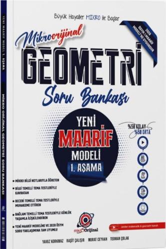 ORİJİNAL MİCRO GEOMETRİ MAARİF MODEL 1.AŞAMA SORU BANKASI